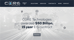 Desktop Screenshot of coretechinc.com